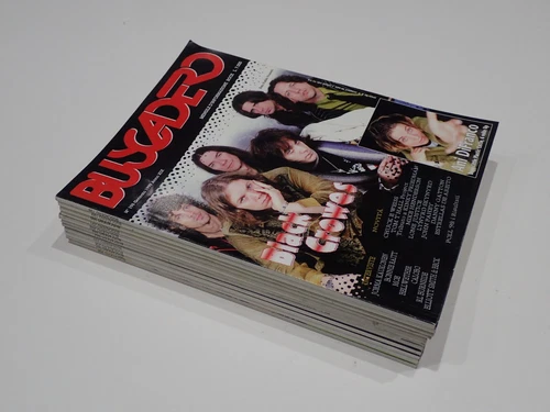 BUSCADERO MENSILE D'INFORMAZIONE ROCK ANNO 1999 COMPLETO DAL N° 198 AL N° 208