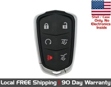 1x New Replacement Key Fob SHELL / CASE for Select Cadillac Vehicles
