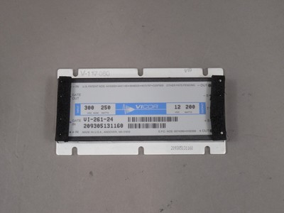Vicor Power Converter VI-261-24 input 300VDC Output 12VDC 16.6 Amps VI-261-CU