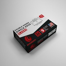 Phoenix - 50 Extra Sharp Single Edge Razor Blades - Made In USA - Double Honed