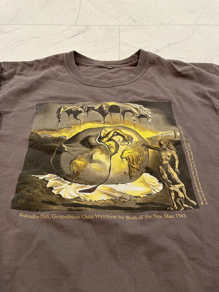 トップス 90s Salvador Dali Museum T shirt XL vintage Salvador Dali Museum shirt M 90s Surrealist artist