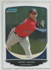 Andry Ubiera Atlanta Braves 2013 Bowman Chrome Prospects*