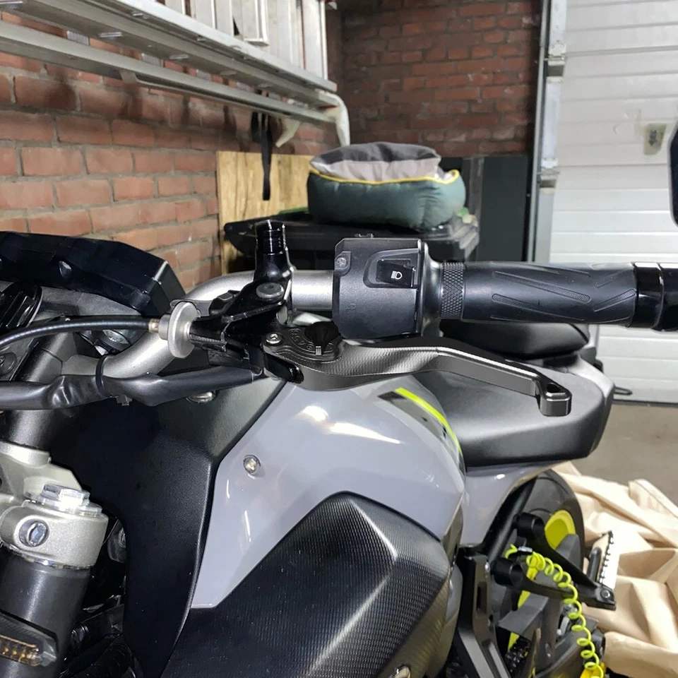 Palancas de embrague de freno cortas CNC Panigale V2 V4/S/R para DUCATI 899/959/1199/1299 Foto 4 de 4