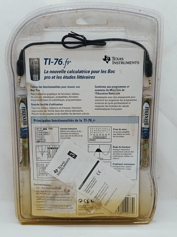 Calculadora Gráfica Texas Instruments TI-76 / Nueva - Imagen 2 de 4