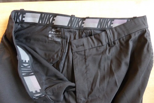 $85 NEW Mens 36 Nike Dri-Fit Vapor Flex Golf Pants Slim Black Sport Training Gym - Picture 6 of 16