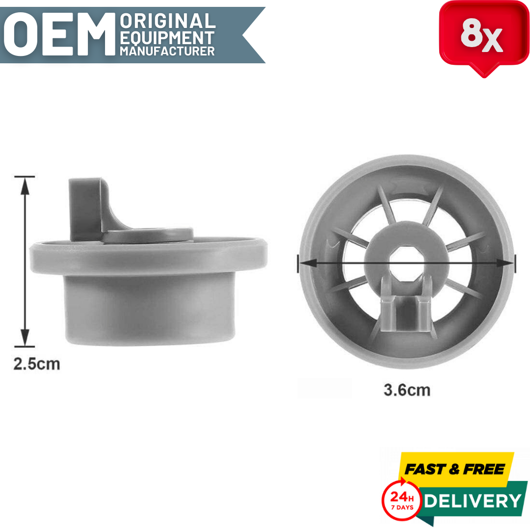 Bosch Siemens Neff Lavastoviglie Cestello Inferiore Ruote Grigio 4pz 165314 Z Bosch Siemens Neff Lavastoviglie Cestello Inferiore Ruote Grigio 4pz 165314 Z