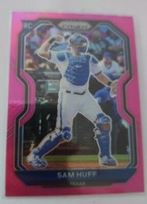 2021 Panini Prizm Tier II Pink Prizm Sam Huff #116 Rookie RC