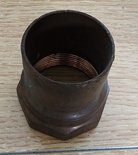 1-1/2" Threaded Female Adapter FNPT x C - COPPER PIPE FITTING NIBCO *NOS*