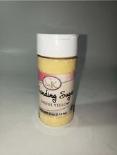 Pastel Yellow Sanding Sugar Cake Cookie Decorating 4oz Baking Decorating 