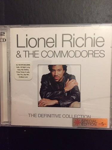 Lionel Richie +Commodores DEFINITIVE COLLECTION Used 38 Track Great Hits Cd Soul