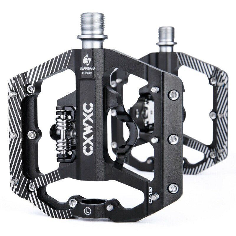 Flat Pedal Bike Dual-purpose Self-locking Lock Pedal Spd