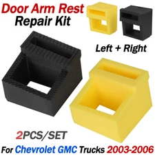 Door Arm Rest Switch Panel Clip Repair Kit For Chevy Silverado Tahoe GMC Sierra