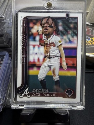 2025 Topps Ronald Acuna Jr. Big Head SSP Atlanta Braves HR Game Streak!