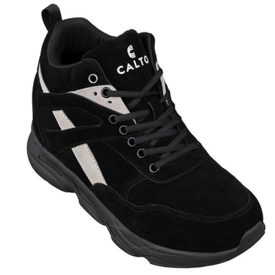 #ad #ad CALTO Men#x27;s Invisible 4quot; Height Increasing Elevator Lightweight High Top Sneaker $99.99