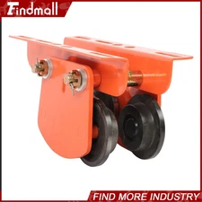 Findmall Electric Hoist Manual Trolley 2200lbs/1 Ton Load 2.68"-4.33" Adjustable