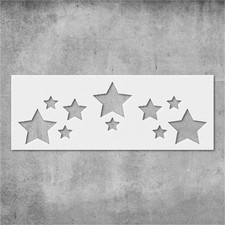 Tribal Pattern Wall Art Reusable Plastic Stencil - StencilAir