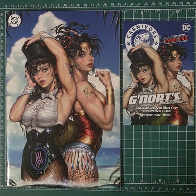 GNORTS SWIMSUIT ILLUSTRATED #1 EOM VIRGIN VARIANT SIGNED NYCC MEGACON + COA