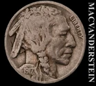 1917 Buffalo Nickel- Scarce Better Date- No Reserve #K499