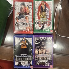 ONE PIECE TCG: STARTER DECK 1-4 ST-01, 02, 03, 04 NEW FACTORY SEALED ENGLISH