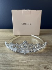 Crown Tiara Bridal Bridesmaid Wedding Quinceanera Party Pageant