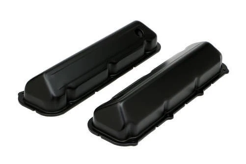 Trans-Dapt 8732, 2 Pack Black Steel Fits 68-88 Ford 429-460 Valve Covers Black B - Image 3 of 4