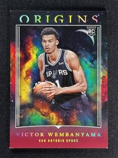 2023-24 Panini Origins Victor Wembanyama #86 Maroon Rookie RC Spurs /115