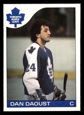 1985-86 O-Pee-Chee #164 Dan Daoust Near Mint+ Maple Leafs OPC