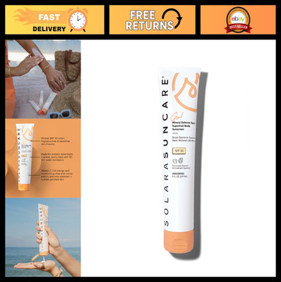 Mineral Defense SPF 50 Sport Sunscreen - Unscented, Water-Resistant, Vegan, 5 oz