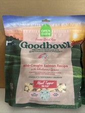 Open Farm Goodbowl Dog Food Topper, Freeze Dried Raw, Wild Caught Salmon 24oz