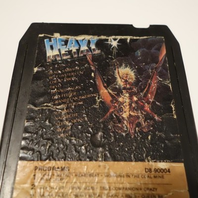 Heavy Metal Soundtrack 8 Track, Music From the Motion Picture