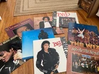RECORD LOT OF 7 VINYL LPs MICHAEL JACKSON Mixes WIZ We Are The World
