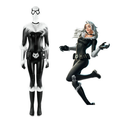 Fortnite Black Cat Cosplay Costume | Gaming Outfit