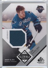 2016-17 SP Game Used 2016 All-Star Skills Fabrics Joe Pavelski #AS-JP c5n