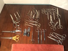 Vintage scissors lot 32 PAIR! USA Italy Germa...
