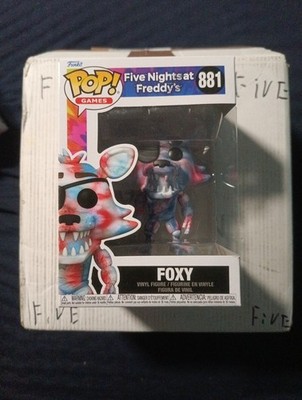 Funko Pop Games Five Nights At Freddy's Tie Dye Foxy #881 In Original Box New