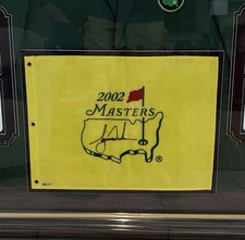 Upper Deck Tiger Woods PGA Original Autographed Golf Flags for