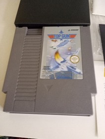 Nintendo NES PAL TOP GUN AND SECOND MISSION BOXED VGC