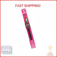Susan Bates Soft Ergonomic Silvalume Crochet Hook