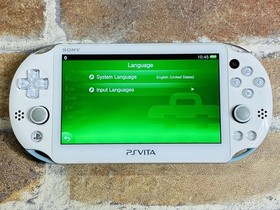 PS Vita Light Blue White PCH-2000 Sony PlayStation Japan 8GB Charger 2 Games DDP