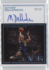 2020-21 Panini Noir Color Platinum 3/10 Matthew Dellavedova #AC-MDV Auto 0s9t