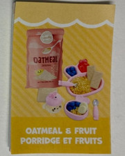 NEW MGA Miniverse Make It Mini BABY FOOD SERIES OATMEAL  FRUIT PINK BAG
