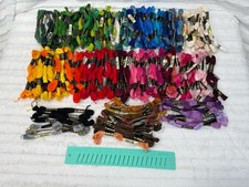 Huge Lot Of 182 Embroidery Floss