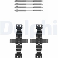 ZubehöRsatz Scheibenbremsbelag Delphi LX0674 FüR Peugeot Porsche Audi Opel Sport