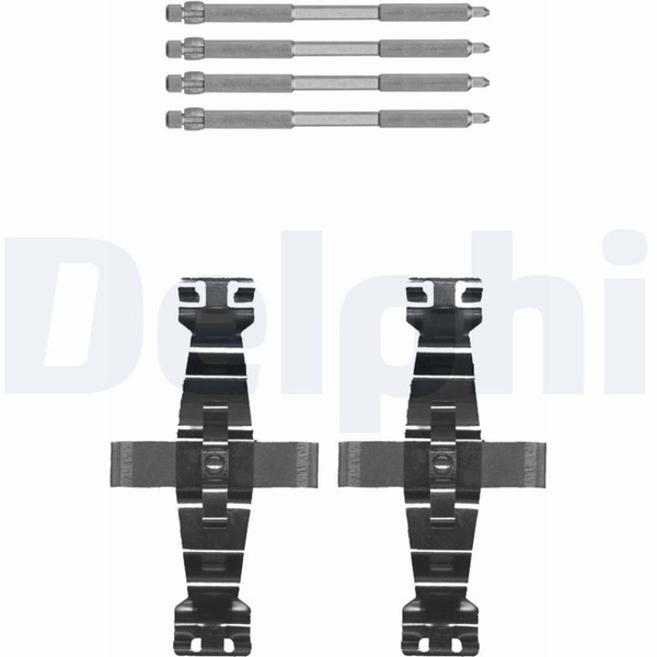 ZubehöRsatz Scheibenbremsbelag Delphi LX0674 FüR Peugeot Porsche Audi Opel Sport-image