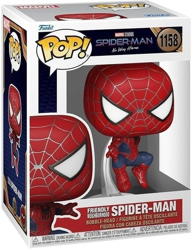 Spider-Man: No Way Home Friendly Neighborhood Spider-Man Leaping Funko Pop!