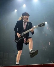 Angus Young AC/DC 8x10 Reprint