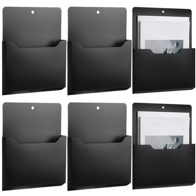 6 Pack Magnetic File Holder Magnetic Holder Fridge Magnet Organizer Letter Si...