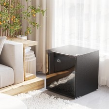 Compact Upright Freezer Compact Upright Freezer with Reversible Door Black