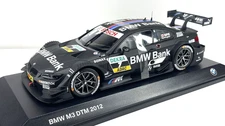 Minichamps 1/18 BMW M3 DTM 2012 BMW Bank Bruno Spengler Dealer Box New Sealed