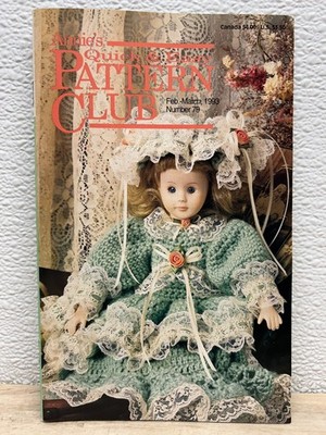 Vtg 1993 Annie's Quick And Easy Pattern Club Feb-Mar # 79 Craft Book